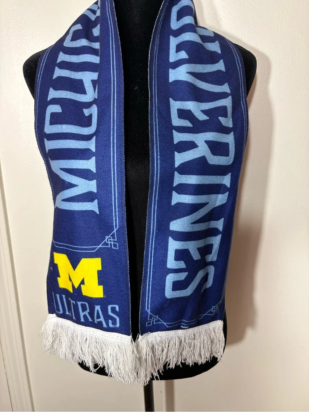 Michigan Wolverines Scarf NWOT